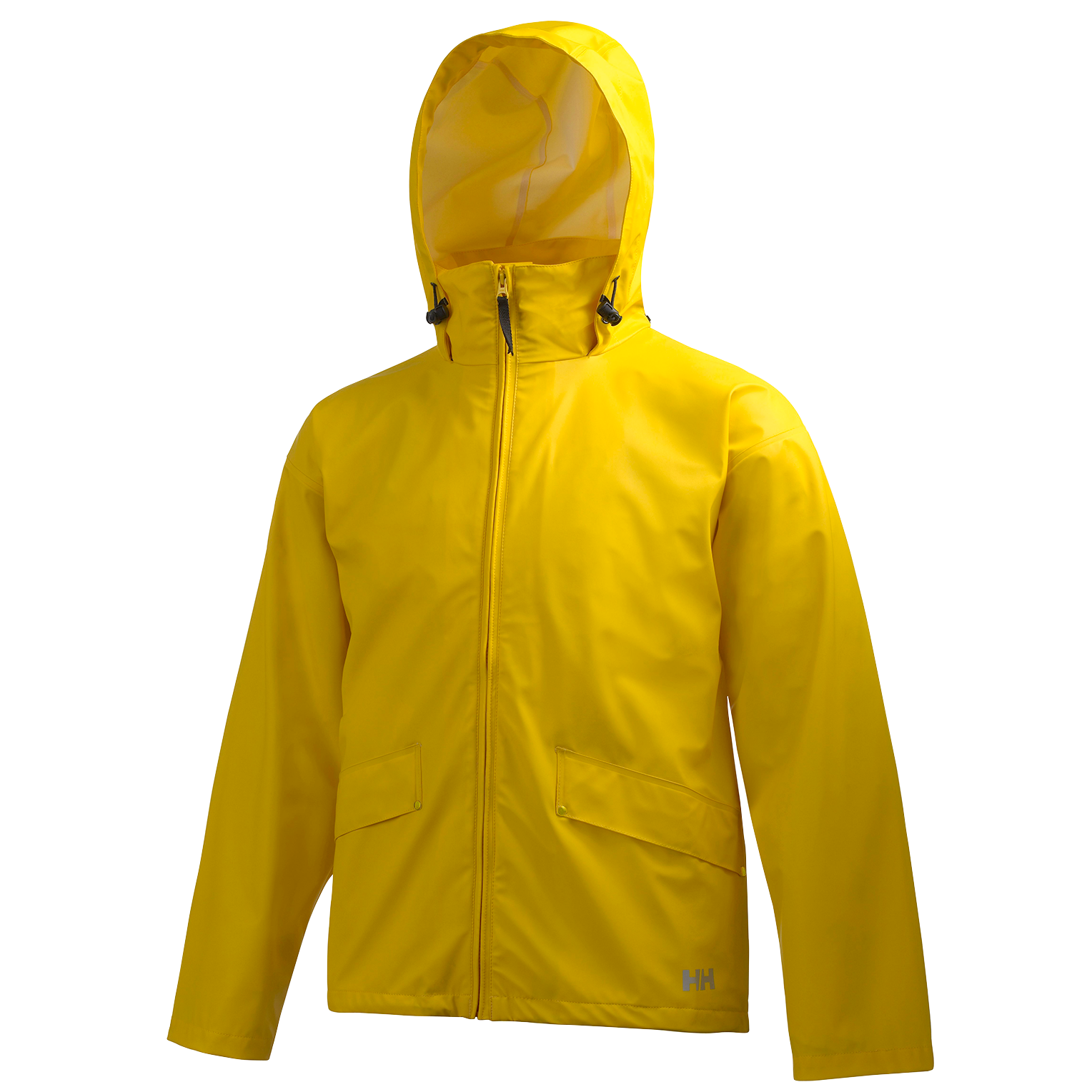 yellow coat